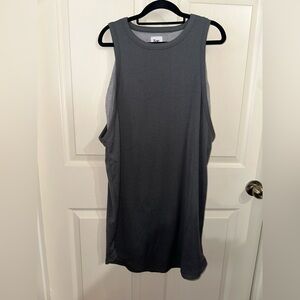 Bae. Maternity Charcoal Sleeveless Tank Dress M summer